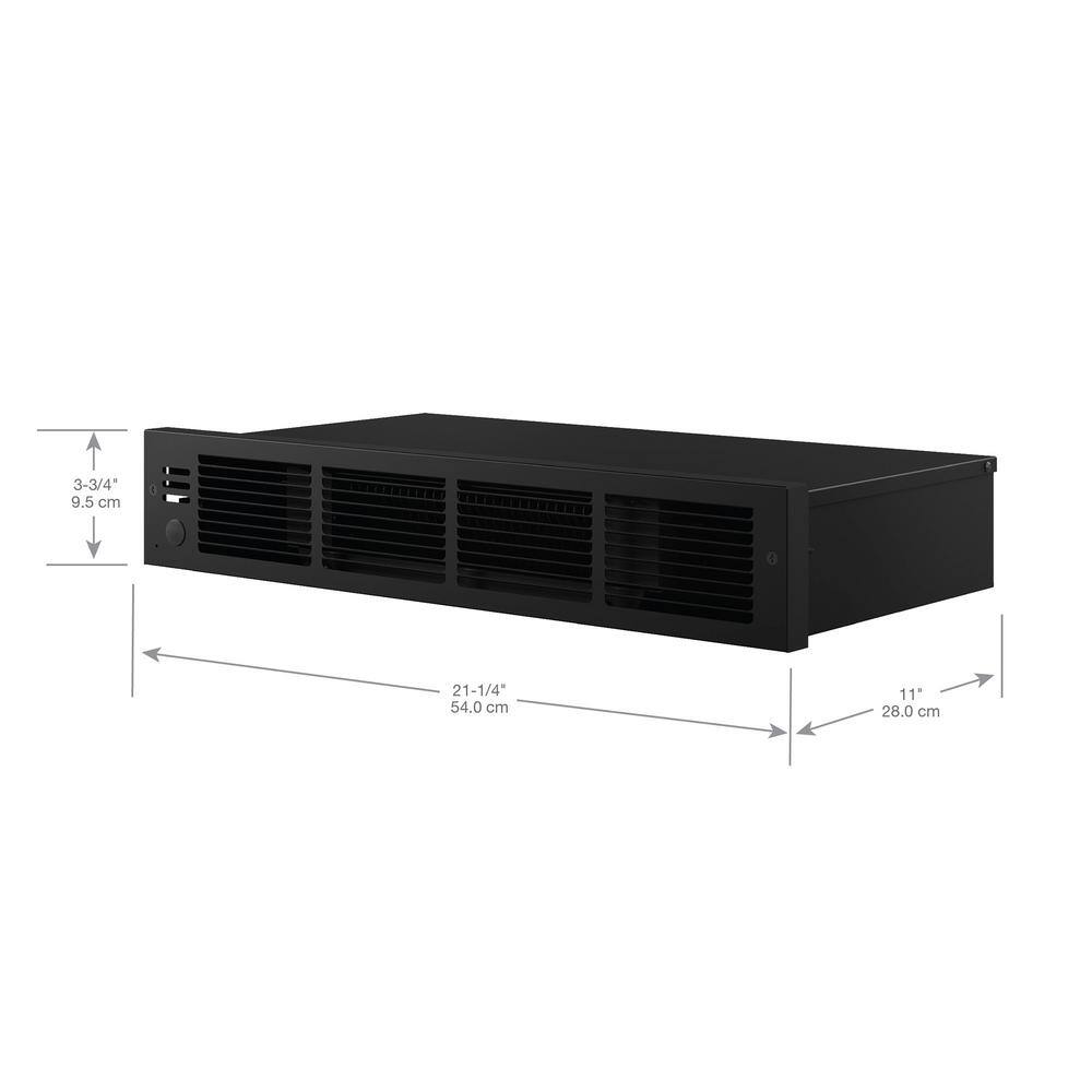 Cadet UCH183T 120 240-volt 450 900 1350 1800-watt Under-cabinet Fan-forced Electric Heater with Built-in Thermostat Kit0