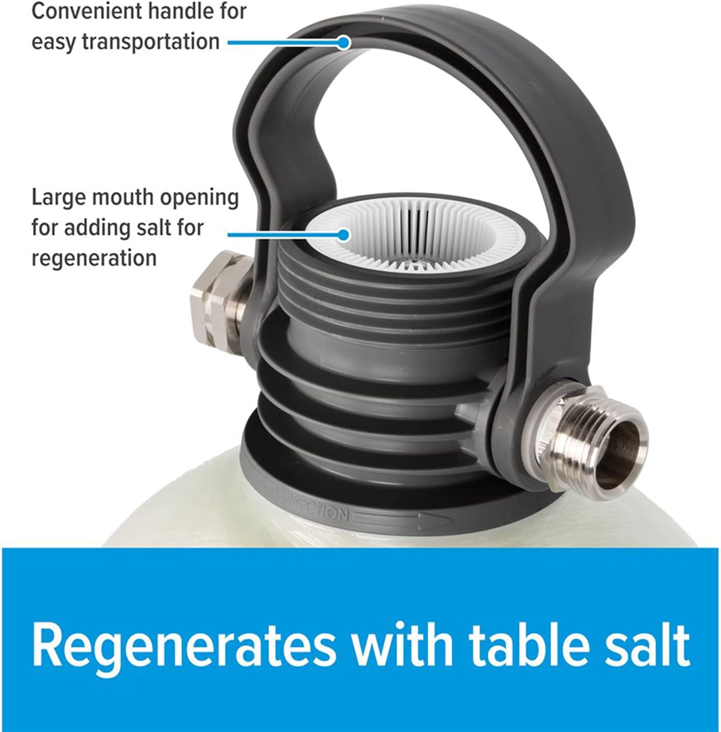 Camco TastePURE Portable Water Softener Helps Reduce The Hardness of Your RV or Boat's Water Features a Compact Design (40655)12