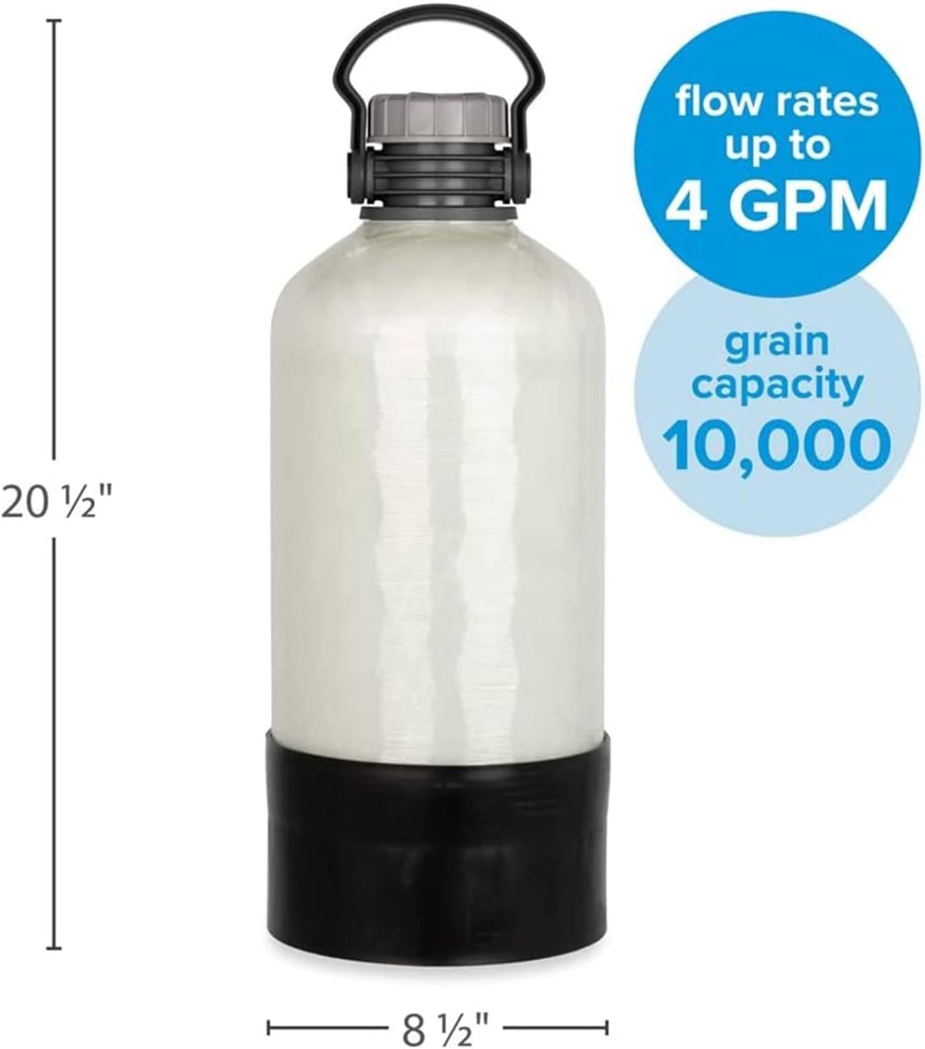 Camco TastePURE Portable Water Softener Helps Reduce The Hardness of Your RV or Boat's Water Features a Compact Design (40655)8