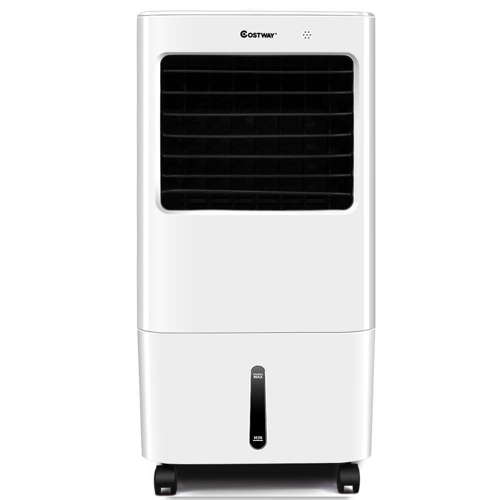 Costway GHM0660 406 CFM 4-Speed Portable Evaporative Cooler for 300 sq. ft. Costway GHM0660 406 CFM 4-Speed Portable Evaporative Cooler for 300 sq. ft.