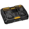 DEWALT DCB102 12V to 20V MAX Lithium-Ion Dual Port Jobsite Charging Station with (2) USB Ports