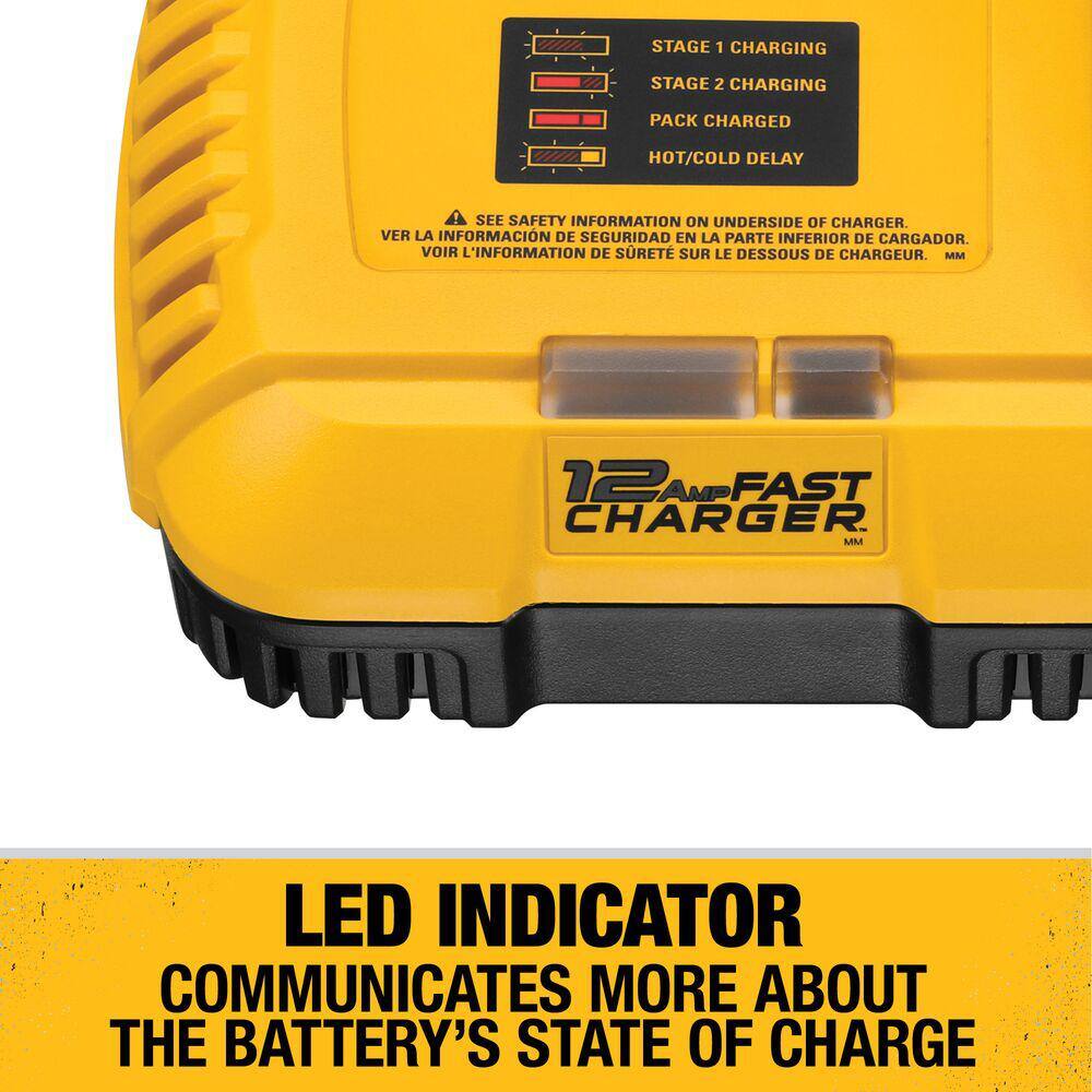 DEWALT DCB1112 20V and FLEXVOLT 12 Amp Fan Cooled Fast Charger3