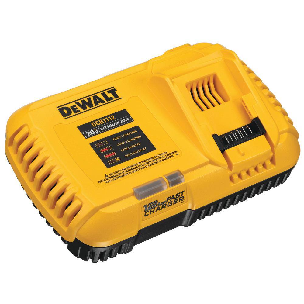 DEWALT DCB1112 20V and FLEXVOLT 12 Amp Fan Cooled Fast Charger6