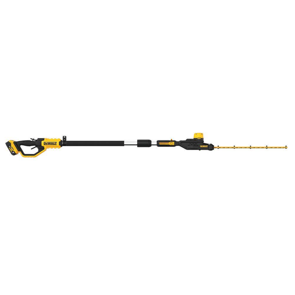 DEWALT DCPH820M1 20V MAX 22 in. Cordless Battery Powered Pole Hedge Trimmer Kit with (1) 4 Ah Battery & Charger2