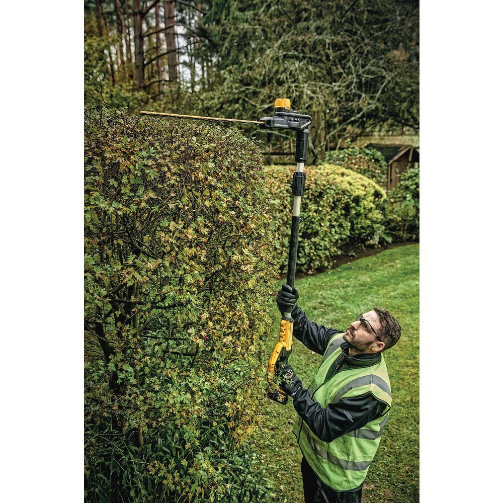 DEWALT DCPH820M1 20V MAX 22 in. Cordless Battery Powered Pole Hedge Trimmer Kit with (1) 4 Ah Battery & Charger24