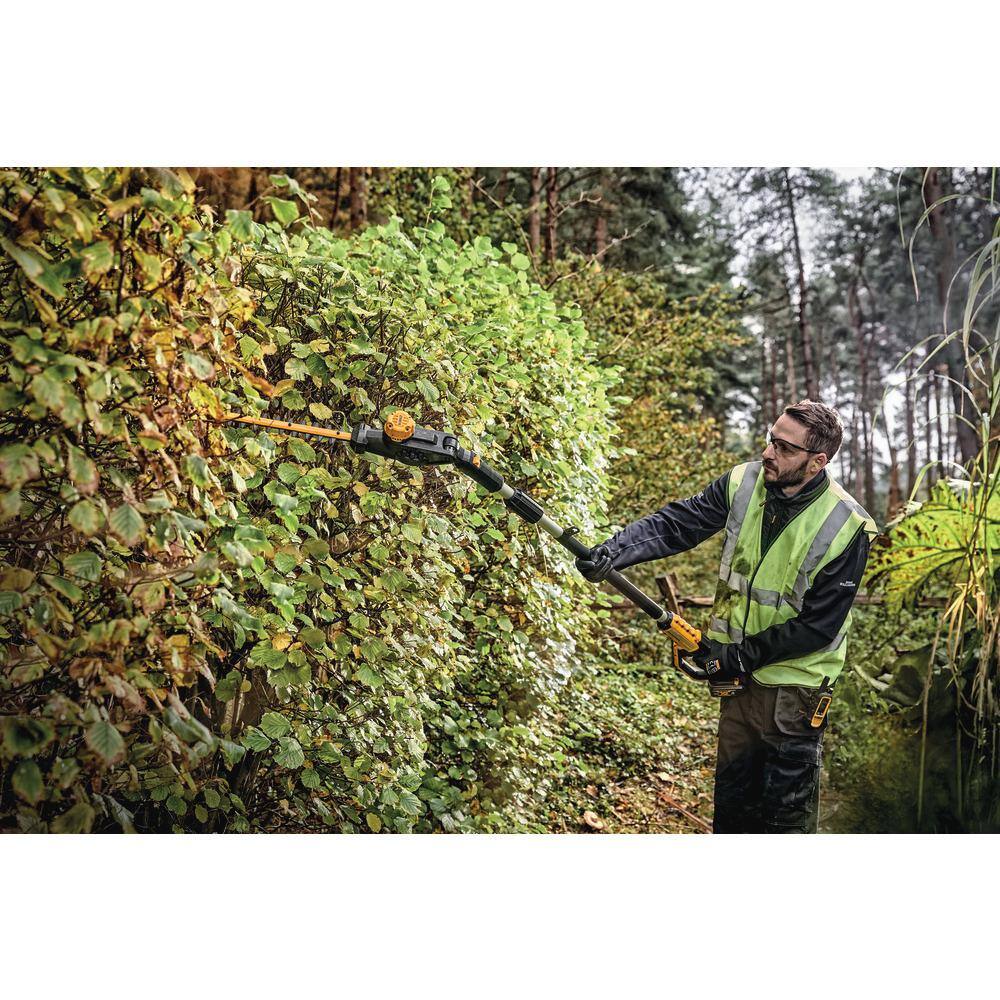 DEWALT DCPH820M1 20V MAX 22 in. Cordless Battery Powered Pole Hedge Trimmer Kit with (1) 4 Ah Battery & Charger7