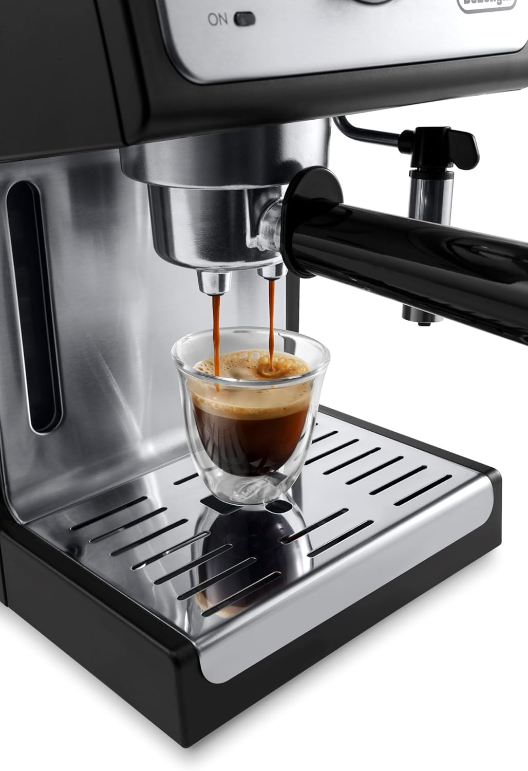 De'Longhi 15-Bar Pump Espresso Machine with Milk Frother & Temperature Control - Compact Barista Coffee Maker Kit for Espresso, Latte, Cappuccino & Iced Coffee, Easy to Clean Design0