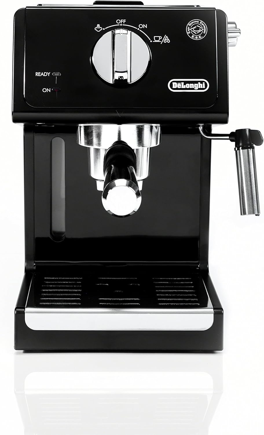 De'Longhi ECP3120 15 Bar Espresso Machine with Advanced Cappuccino System, 9.6 x 7.2 x 11.9 inches, Black Stainless Steel De'Longhi ECP3120 15 Bar Espresso Machine with Advanced Cappuccino System, 9.6 x 7.2 x 11.9 inches, Black/Stainless Steel