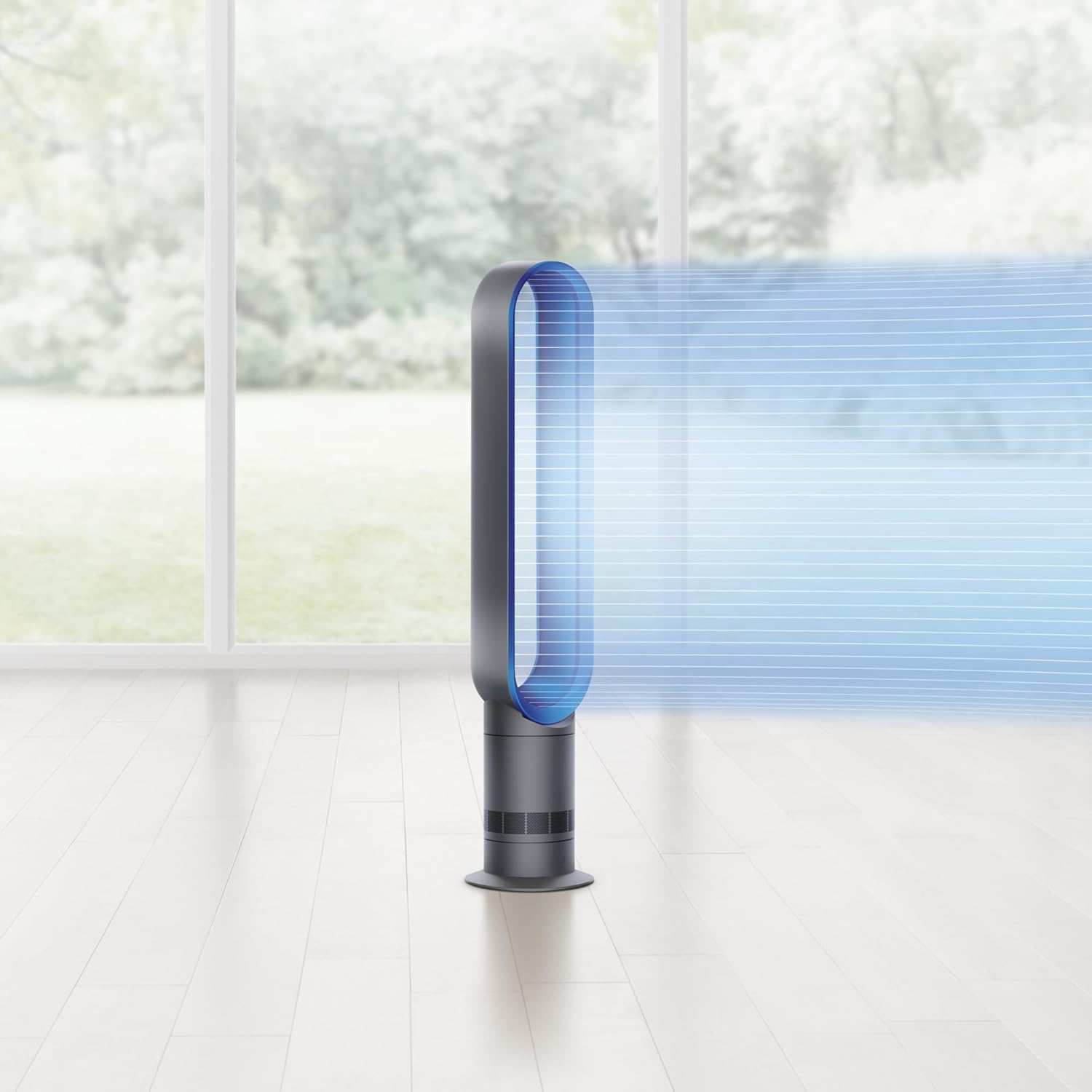 Dyson Cool AM07 Air Multiplier Bladeless Tower Fan, Iron Blue2