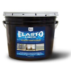 ElastoLock EDPMEX-030 3 Gal. Gray Exterior Damp-Proof Rubber Membrane Coating and Waterproofer