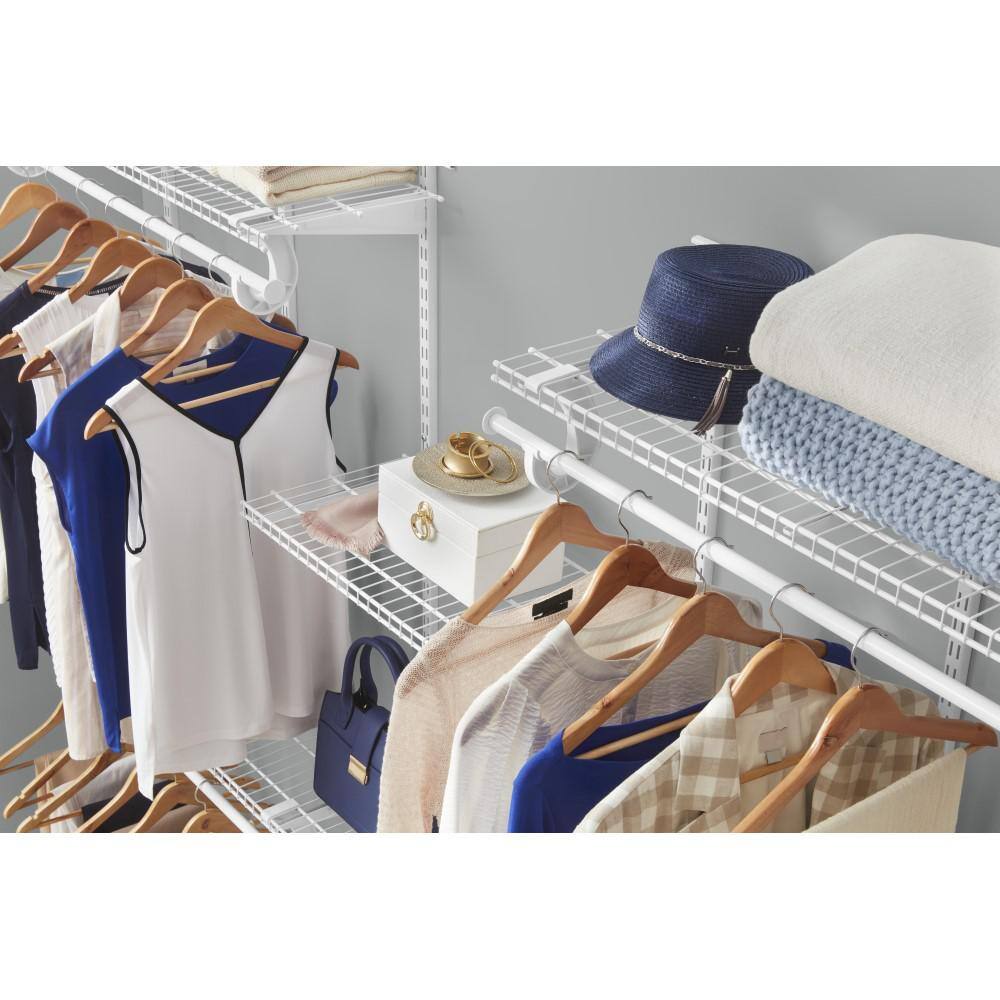 Everbilt 90248 4 ft. - 6 ft. Regular Duty Closet Organizer Kit8