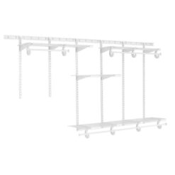 Everbilt 90251 5 ft. - 8 ft. Heavy Duty Closet Organizer Kit