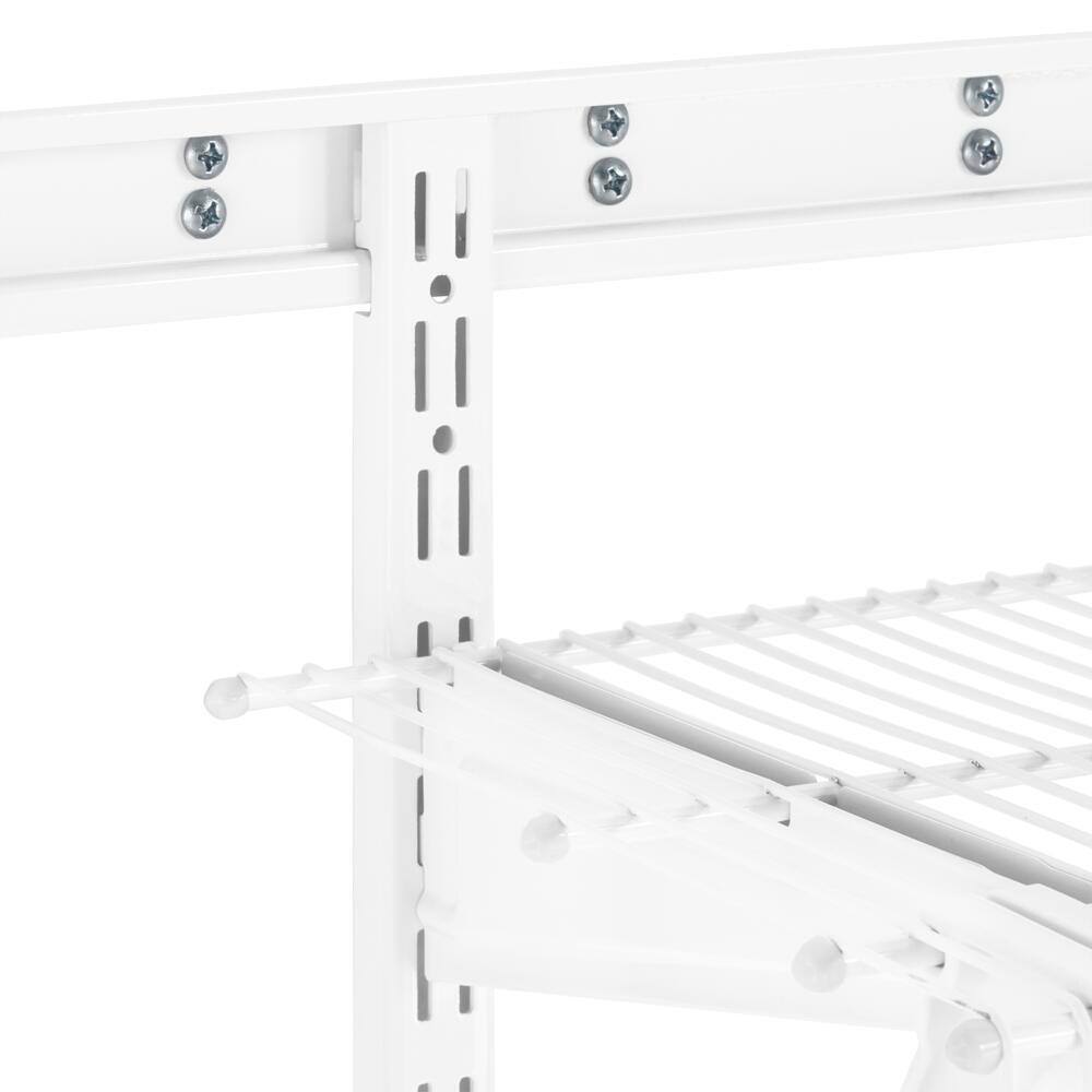 Everbilt 90251 5 ft. - 8 ft. Heavy Duty Closet Organizer Kit0