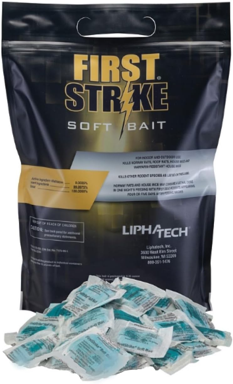FirstStrike Rodent Bait 10g - 4lb Bag (31113) FirstStrike Rodent Bait 10g - 4lb Bag (31113)