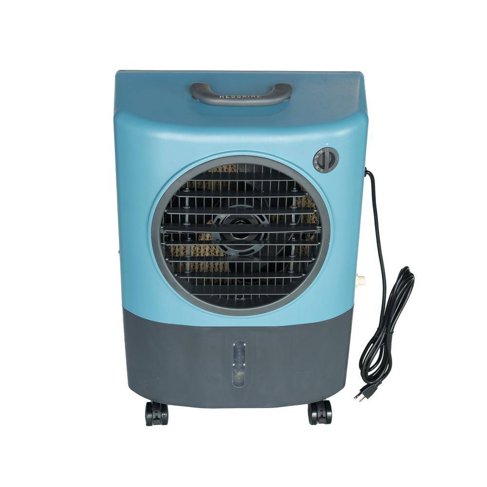 Hessaire MC18MT 1,300 CFM 2-Speed Portable Evaporative Cooler (Swamp Cooler) for 500 sq. ft. in Ice Blue16