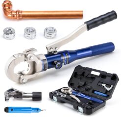 IBOSAD Copper Tube Fittings Hydraulic Pipe Crimping Tool with 1/2