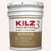 KILZ 13000 PREMIUM 5 Gal. White Interior/Exterior Primer, Heavy-Duty High Hide Sealer, and Stain Blocker