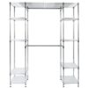 Karl home 58 in. W - 85 in. W Silver Adjustable Tower Wire Closet System