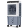 Lifeplus JH-370Y 3300 CFM 3 Speed Portable Evaporative Air Cooler Fan Humidifier Indoor/Outdoor up to 1800 Sq. Ft., White