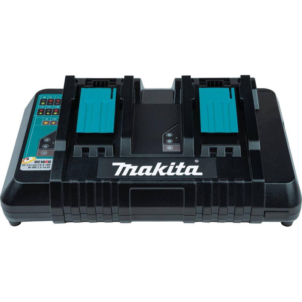 Makita DC18RD 18V Lithium-Ion Dual Port Rapid Optimum Charger12