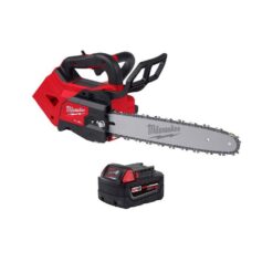 Milwaukee 2826-20T-48-11-1850 M18 FUEL 14 in. 18V Brushless Cordless Battery Powered Top Handle Chainsaw with 5.0 Ah Battery