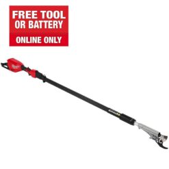 Milwaukee 3008-20 M18 Brushless 18-Volt Lithium-Ion Cordless Telescoping Pole Pruning Shears Saw (Tool-Only)