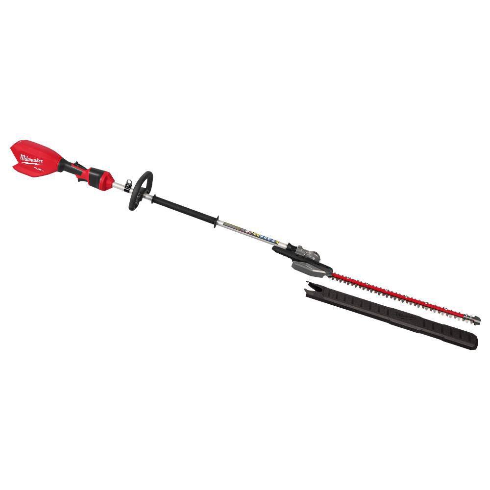 Milwaukee 3012-20 M18 FUEL 18V 24 in. Brushless Cordless Battery Powered Pole Articulating Hedge Trimmer (Tool-Only) Milwaukee 3012-20 M18 FUEL 18V 24 in. Brushless Cordless Battery Powered Pole Articulating Hedge Trimmer (Tool-Only)
