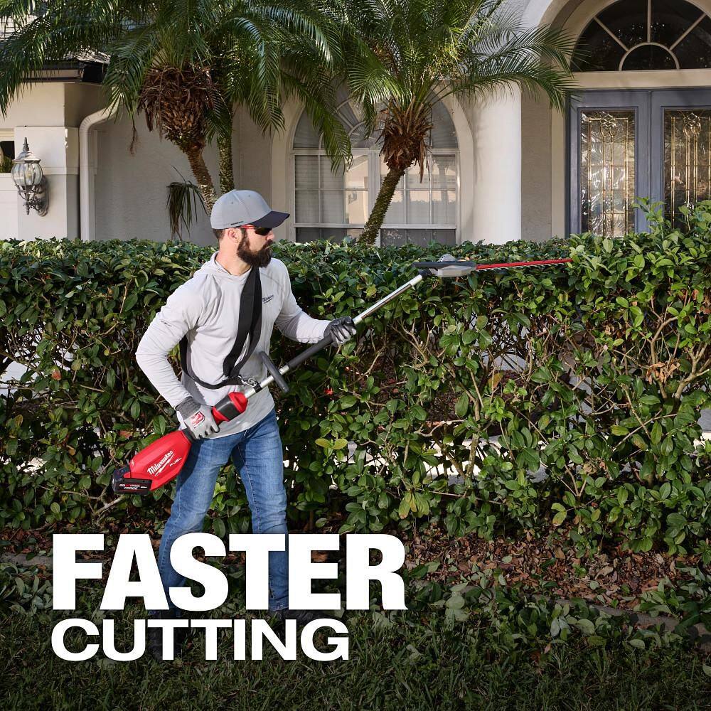 Milwaukee 3012-20 M18 FUEL 18V 24 in. Brushless Cordless Battery Powered Pole Articulating Hedge Trimmer (Tool-Only)7