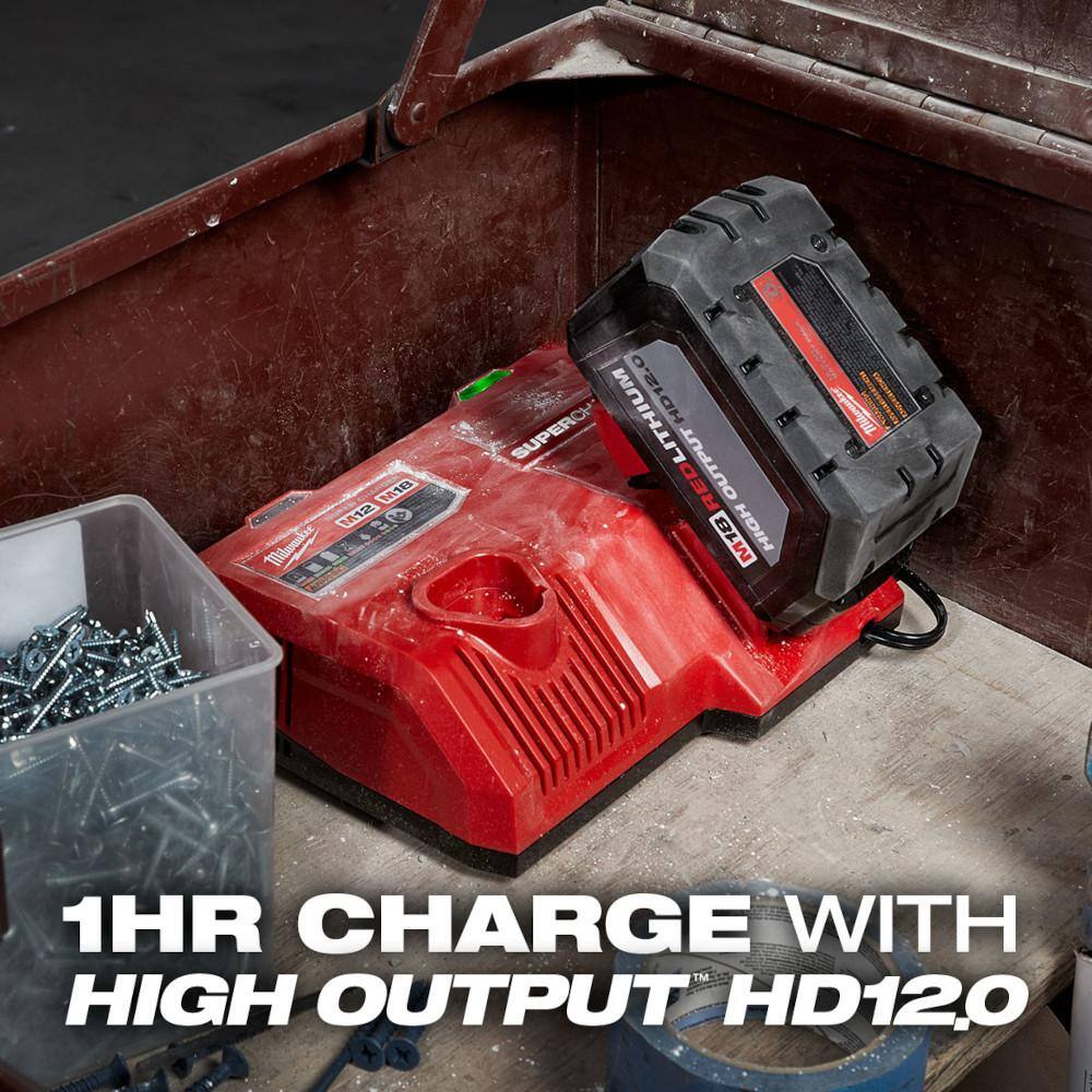 Milwaukee 48-59-1811 M12 and M18 12-Volt 18-Volt Lithium-Ion Multi-Voltage Super Charger Battery Charger3