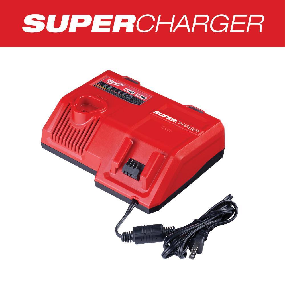 Milwaukee 48-59-1811 M12 and M18 12-Volt 18-Volt Lithium-Ion Multi-Voltage Super Charger Battery Charger6