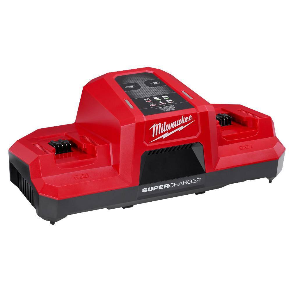 Milwaukee 48-59-1815 M18 18V Dual Bay Simultaneous Super Charger Milwaukee 48-59-1815 M18 18V Dual Bay Simultaneous Super Charger