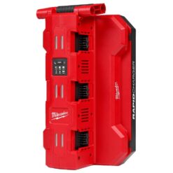 Milwaukee 48-59-1817 M18 18V PACKOUT 6-Port Daisy Chain Rapid Charger