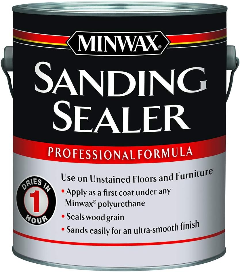 Minwax Water-Based Professional Formula Wood Sanding Sealer, 1 Gallon Minwax Water-Based Professional Formula Wood Sanding Sealer, 1 Gallon