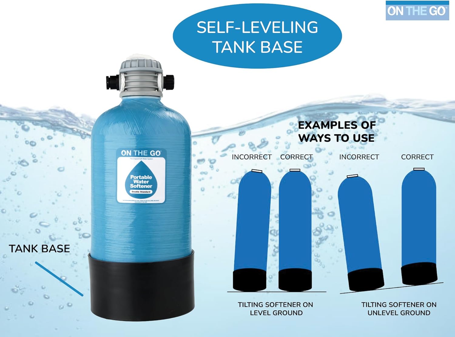 OTG4-DBLSOFT-Portable 16,000 Grain RV Water Softener (NOT made in China, assembled by U.S. Workers in Indiana)7