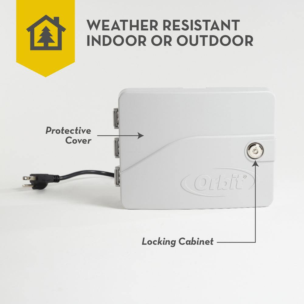 Orbit 57950 B-hyve 12-Zone Indoor Outdoor Smart Sprinkler Controller, Works with Amazon Alexa2