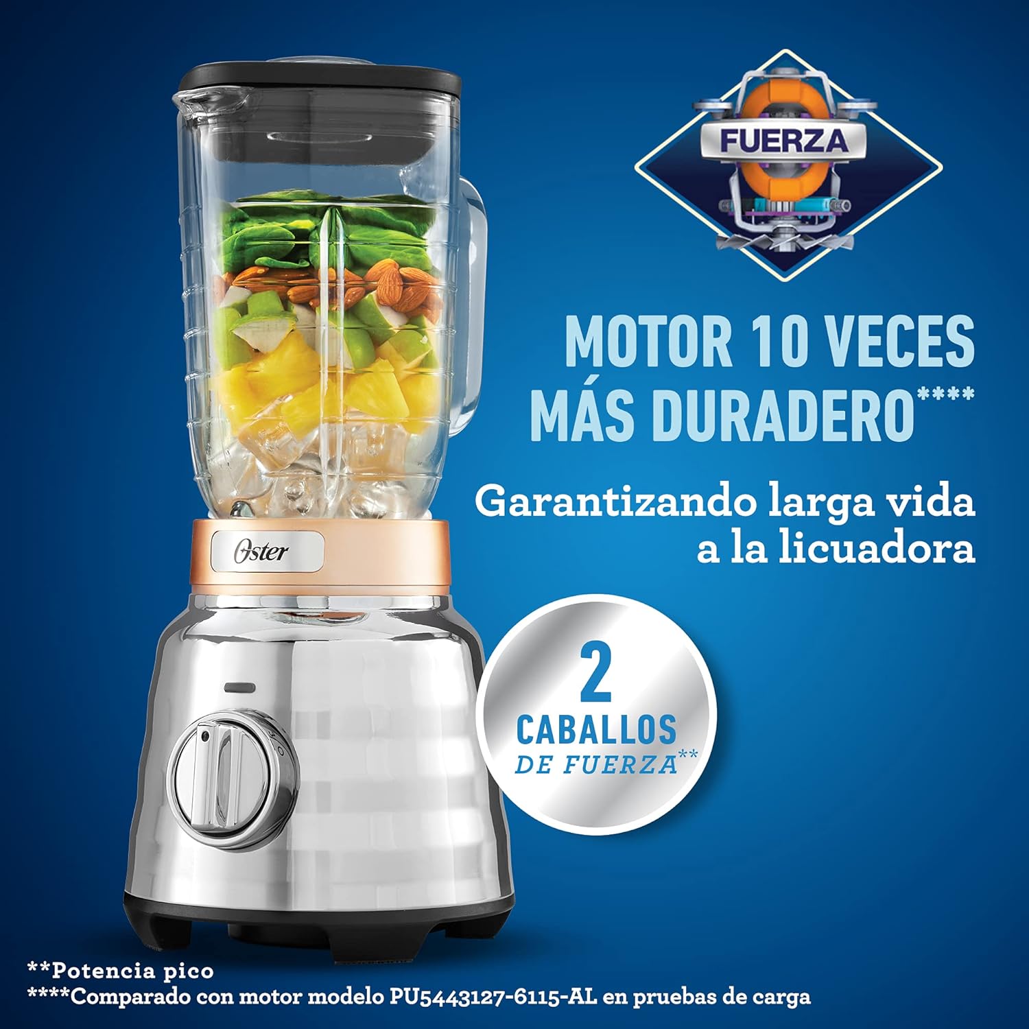 Oster Knob Button Blender with Glass Jar BLSTPBRG5