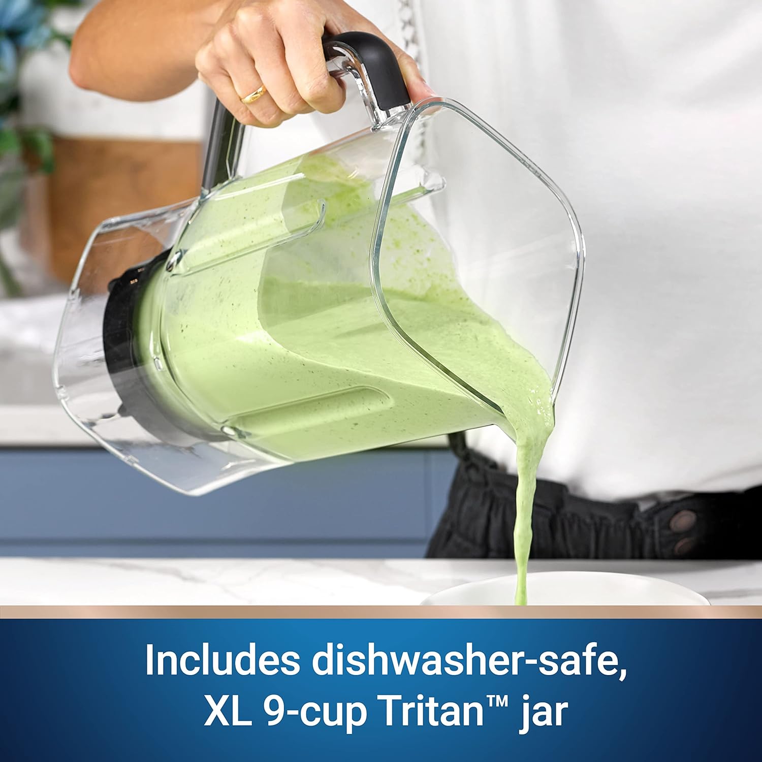 Oster Pro Series Blender with XL 9-Cup Tritan Jar and Tamper Tool Dark Blue3