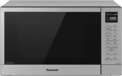 Panasonic 2-in-1 Microwave Oven with FlashXpress Broiler, Inverter Technology for Even Cooking and Smart Genius Sensor, 1000W, 1.2 cu.ft. Countertop - NN-GN68KS (Stainless Steel / Silver)
