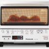 Panasonic FlashXpress Toaster Oven Countertop, 4-Slice Compact Size with Double Infrared Heating, 6 Auto Cook Options and Precise Temperature Control, 1300W - NB-G110P-W (White)