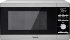 Panasonic NN-SD67LS 1100W with Genius Sensor Cook and Auto Defrost Countertop Microwave Oven, 1.3 cu ft, Stainless Steel
