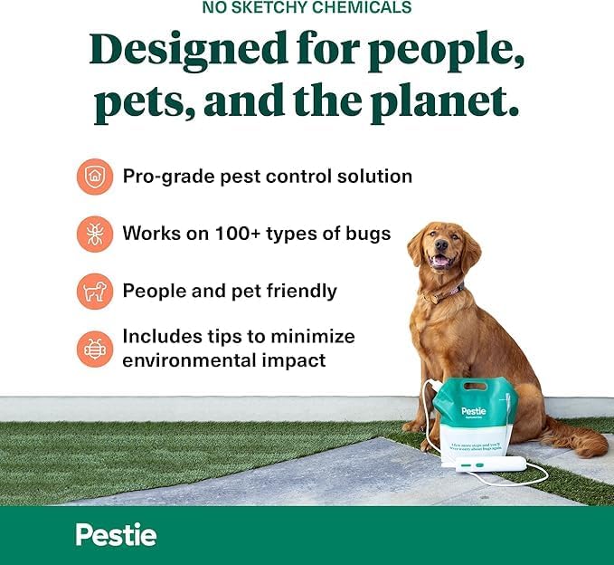Pestie Home Barrier Pest Control Kit, Expert Pest Control for Your Home, Fast-Acting, Long-Lasting Insect Killer, Professional Spray Protects Against Common Pests5