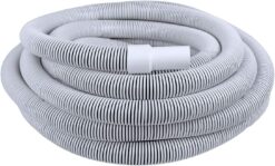 Poolmaster Commercial In-Ground Swimming Pool Vacuum Hose With Swivel Cuff, 1 1/2-Inch x 50-Foot