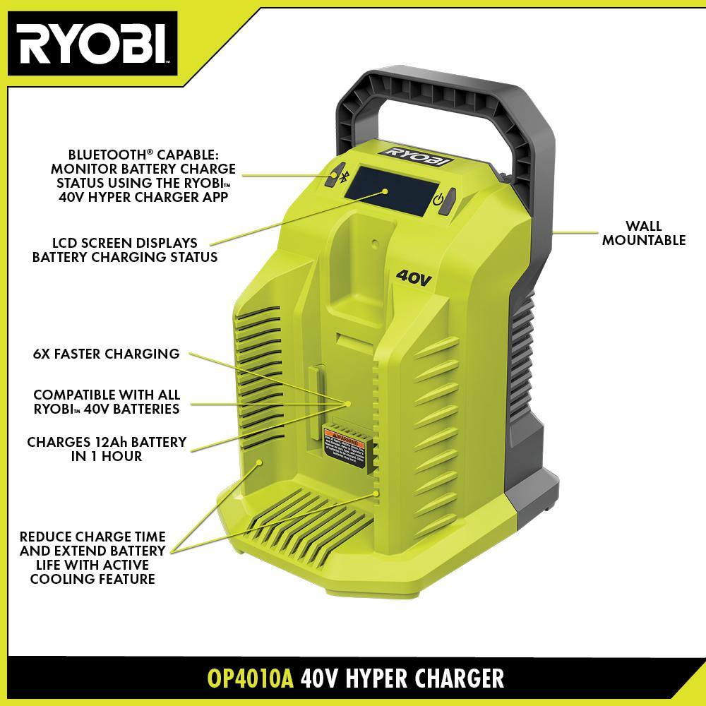 RYOBI OP4010A 40V Lithium Hyper Charger2