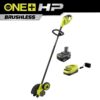 RYOBI P2312 ONE+ HP 18V Brushless Edger with 4.0 Ah Battery and Charger