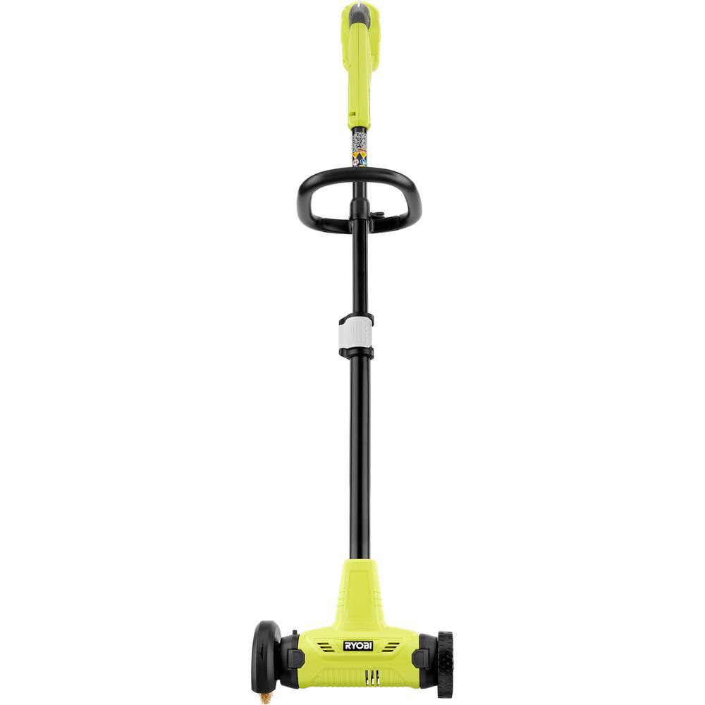 RYOBI P2950 ONE+ 18V Patio Cleaner with Wire Brush Edger with 2.0 Ah Battery and Charger9