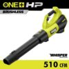 RYOBI PBLLB01B 18V ONE+ HP Brushless Cordless 130 MPH 510 CFM Leaf Blower (Tool Only)