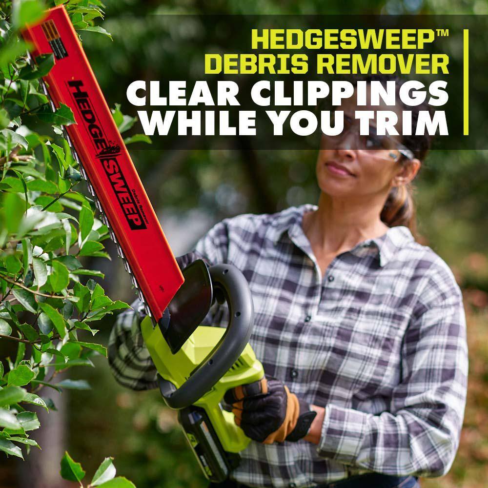 RYOBI RY40HG01B 40V 24 in. Cordless Battery Hedge Trimmer (Tool Only)5
