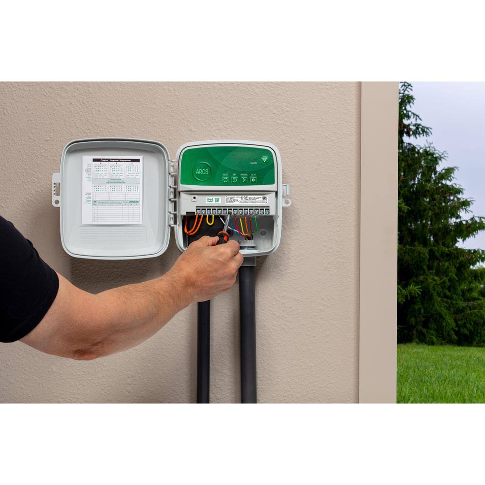 Rain Bird ARC8 8-Zone App Based Indoor Outdoor Residential Irrigation Controller123