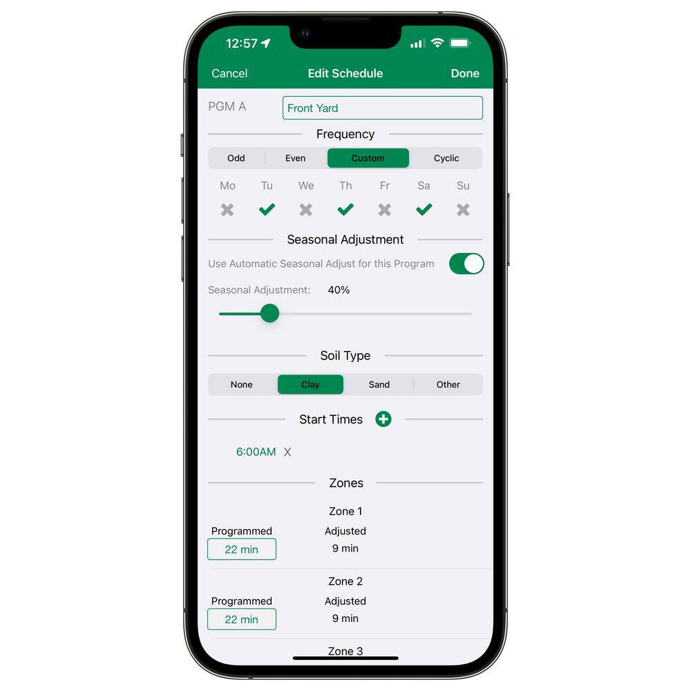 Rain Bird ARC8 8-Zone App Based Indoor Outdoor Residential Irrigation Controller16