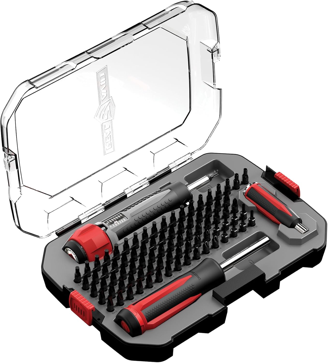 Real Avid Armorers Tool Kit Torque Wrench, Precision Magnetic 83 PCS Screw Driversets with LED Bit Driver, Small Screwdriver, Hex, Phillips & Torx Bit Set Real Avid Armorers Tool Kit: Torque Wrench, Precision Magnetic 83 PCS Screw Driversets with LED Bit Driver, Small Screwdriver, Hex, Phillips & Torx Bit Set